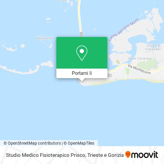Mappa Studio Medico Fisioterapico Prisco