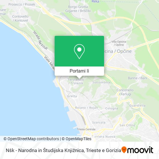 Mappa Nšk - Narodna in Študijska Knjižnica