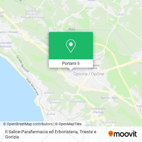 Mappa Il Salice-Parafarmacia ed Erboristeria