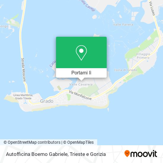 Mappa Autofficina Boemo Gabriele