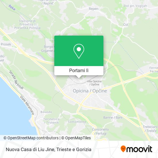 Mappa Nuova Casa di Liu Jine