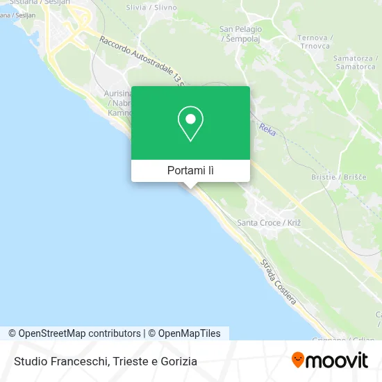 Mappa Studio Franceschi