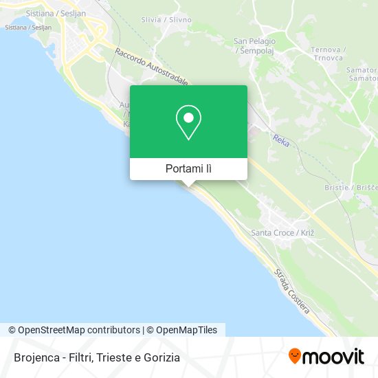 Mappa Brojenca - Filtri