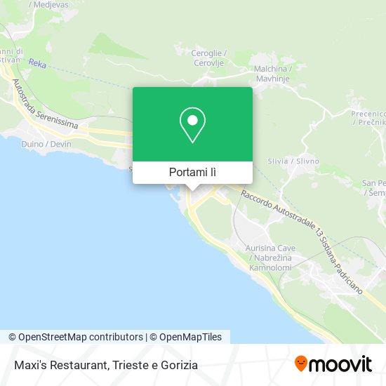 Mappa Maxi's Restaurant