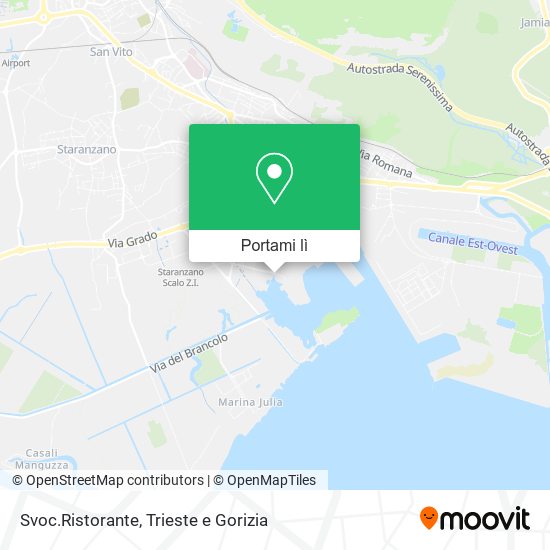 Mappa Svoc.Ristorante