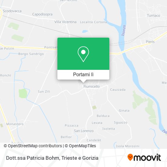 Mappa Dott.ssa Patricia Bohm