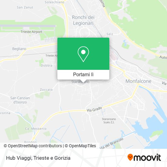 Mappa Hub Viaggi