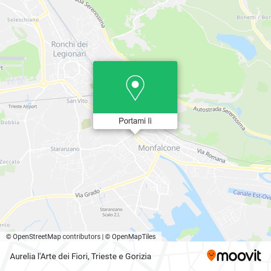 Mappa Aurelia l'Arte dei Fiori