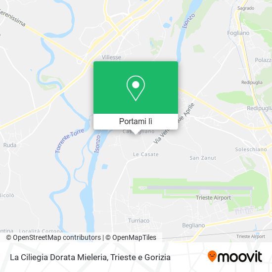Mappa La Ciliegia Dorata Mieleria