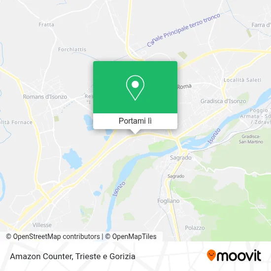 Mappa Amazon Counter