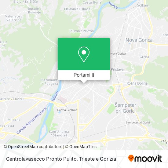Mappa Centrolavasecco Pronto Pulito