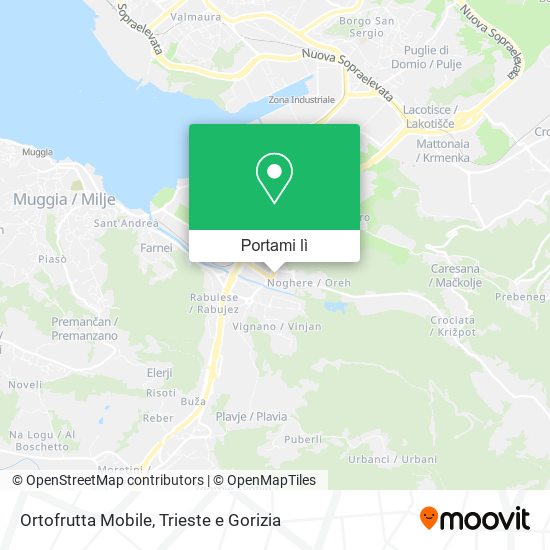 Mappa Ortofrutta Mobile