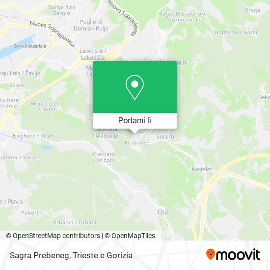 Mappa Sagra Prebeneg