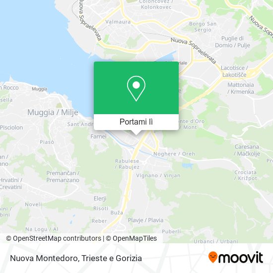 Mappa Nuova Montedoro