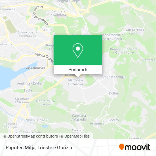 Mappa Rapotec Mitja