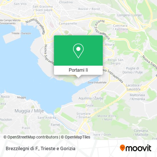 Mappa Brezzilegni di F.