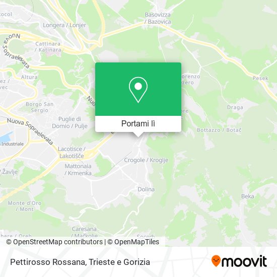 Mappa Pettirosso Rossana