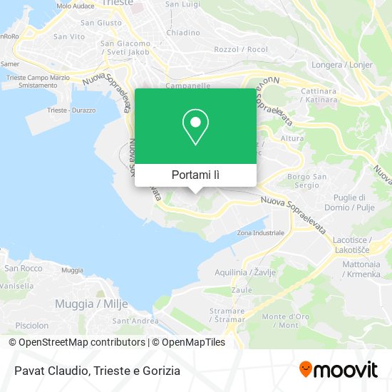 Mappa Pavat Claudio