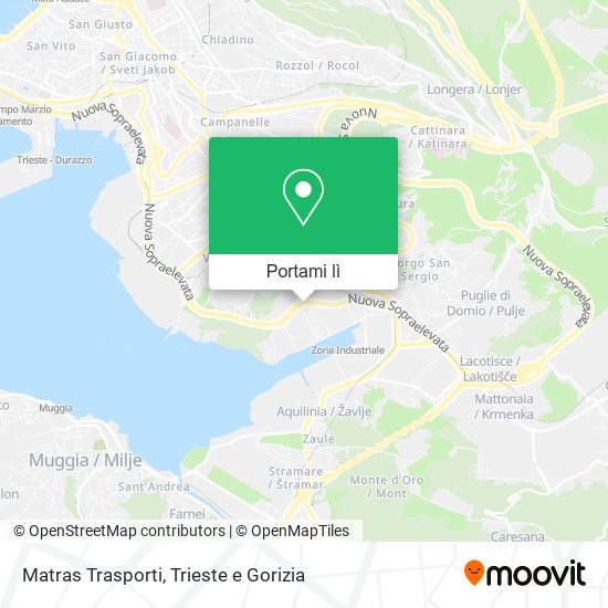 Mappa Matras Trasporti