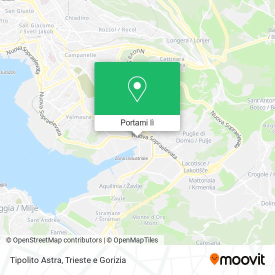 Mappa Tipolito Astra