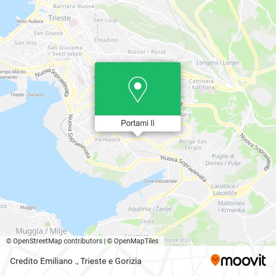 Mappa Credito Emiliano .