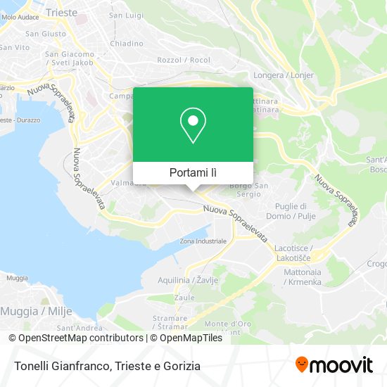 Mappa Tonelli Gianfranco