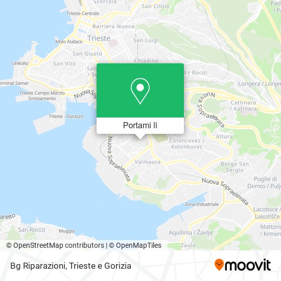 Mappa Bg Riparazioni