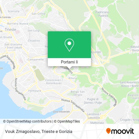 Mappa Vouk Zmagoslavo