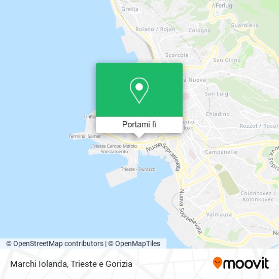 Mappa Marchi Iolanda