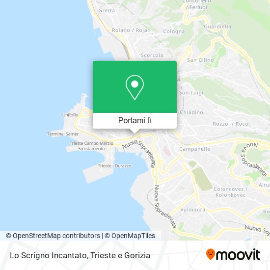 Mappa Lo Scrigno Incantato