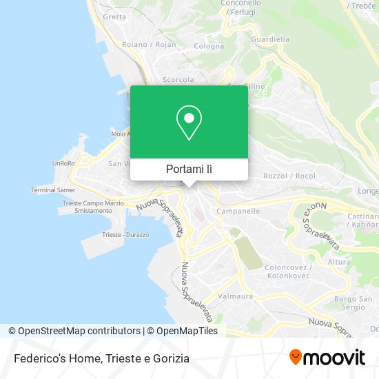 Mappa Federico's Home