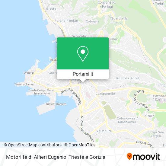 Mappa Motorlife di Alfieri Eugenio
