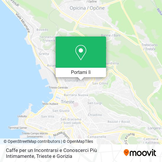 Mappa Caffe per un Incontrarsi e Conoscerci Più Intimamente