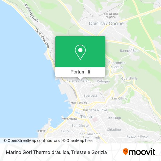 Mappa Marino Gori Thermoidraulica