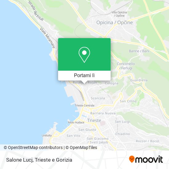 Mappa Salone Lucj