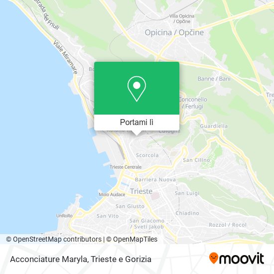 Mappa Acconciature Maryla