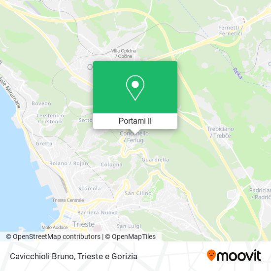 Mappa Cavicchioli Bruno