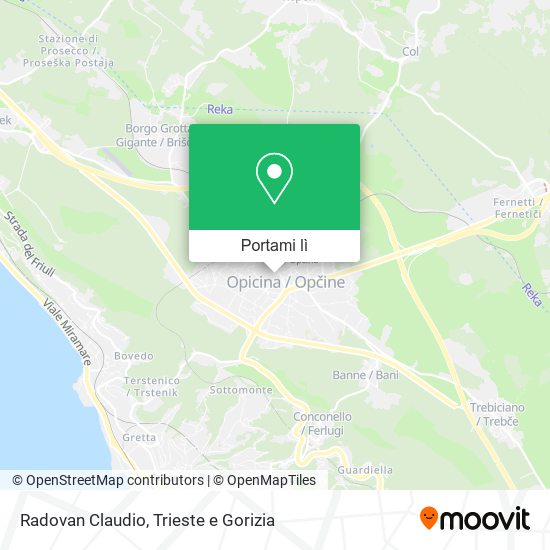 Mappa Radovan Claudio