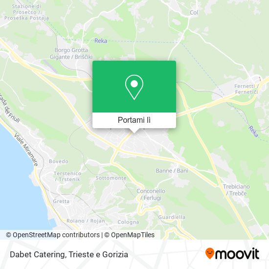 Mappa Dabet Catering