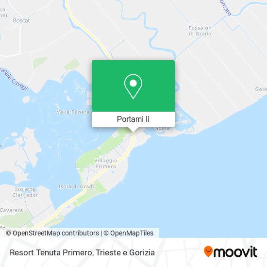 Mappa Resort Tenuta Primero