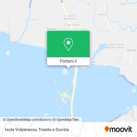 Mappa Isola Volperassa