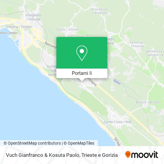 Mappa Vuch Gianfranco & Kosuta Paolo