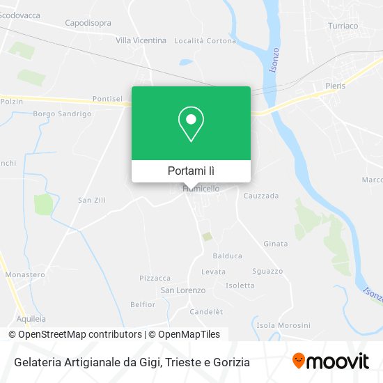 Mappa Gelateria Artigianale da Gigi