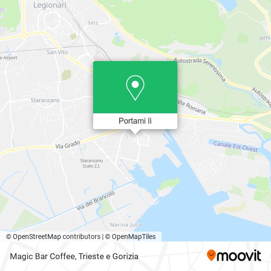 Mappa Magic Bar Coffee
