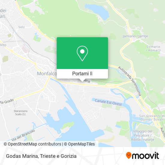 Mappa Godas Marina