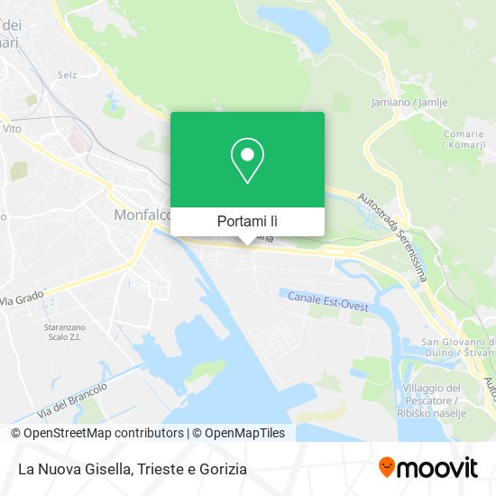 Mappa La Nuova Gisella