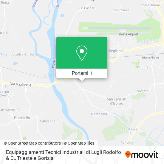 Mappa Equipaggiamenti Tecnici Industriali di Lugli Rodolfo & C.