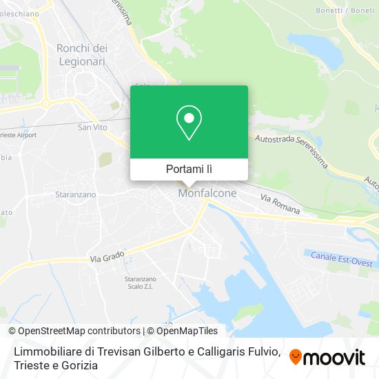 Mappa Limmobiliare di Trevisan Gilberto e Calligaris Fulvio
