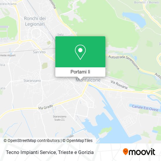 Mappa Tecno Impianti Service