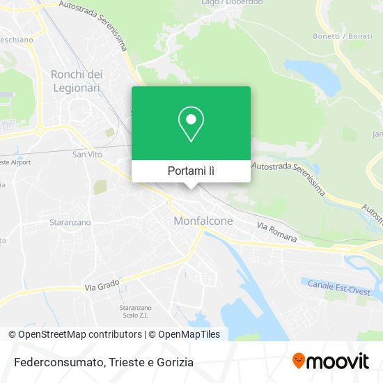 Mappa Federconsumato